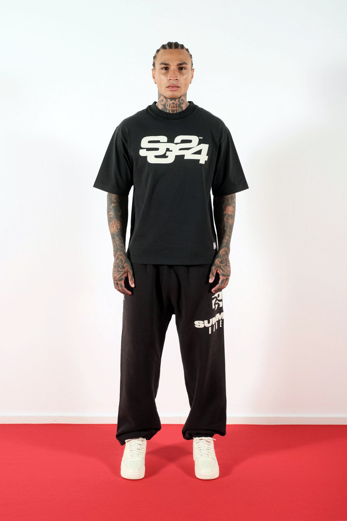 SG24 SPHERE TEE - JET BLACK