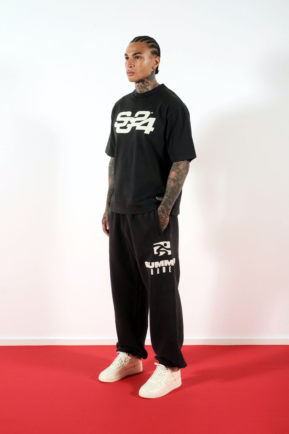 SG24 SPHERE TEE - JET BLACK