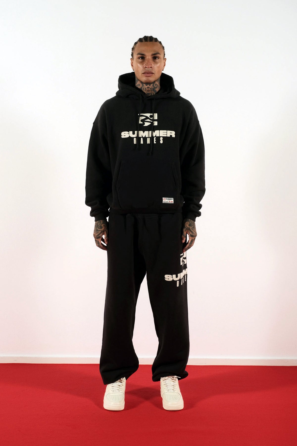 SUMMER GAMES ICON JOGGER - JET BLACK