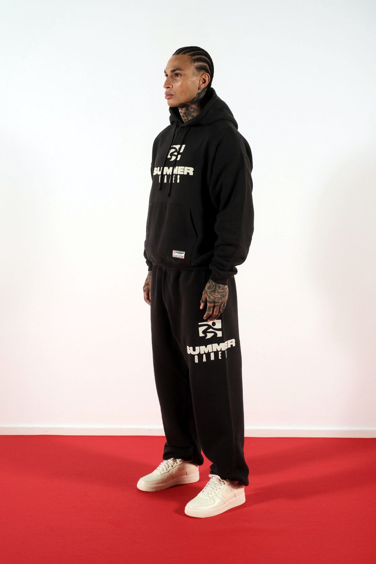 SUMMER GAMES ICON JOGGER - JET BLACK