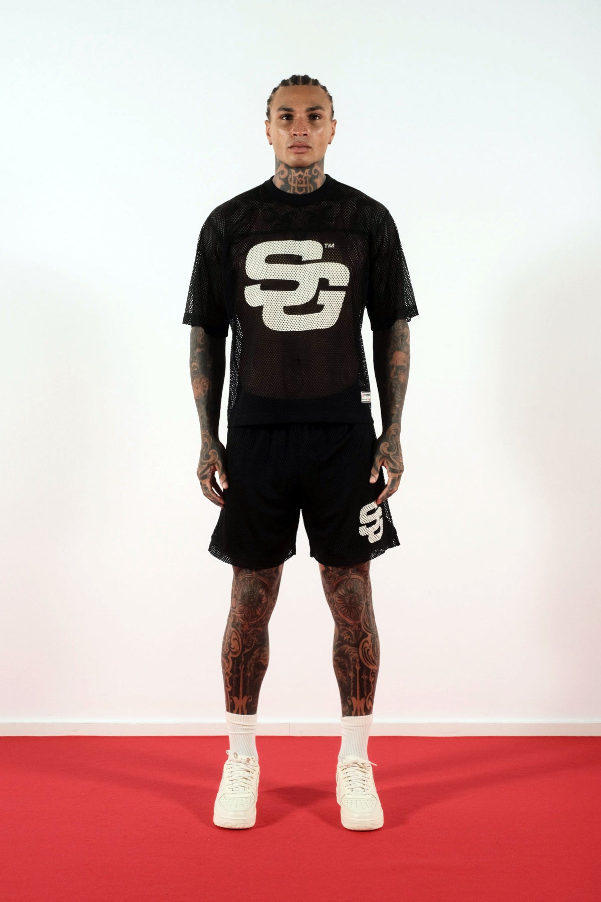 SG24 MESH TOP - BLACK