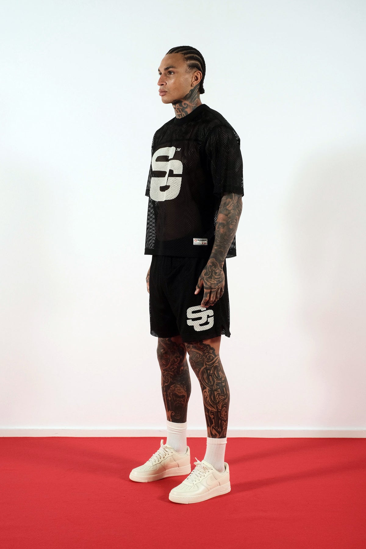 SG24 MESH TOP - BLACK