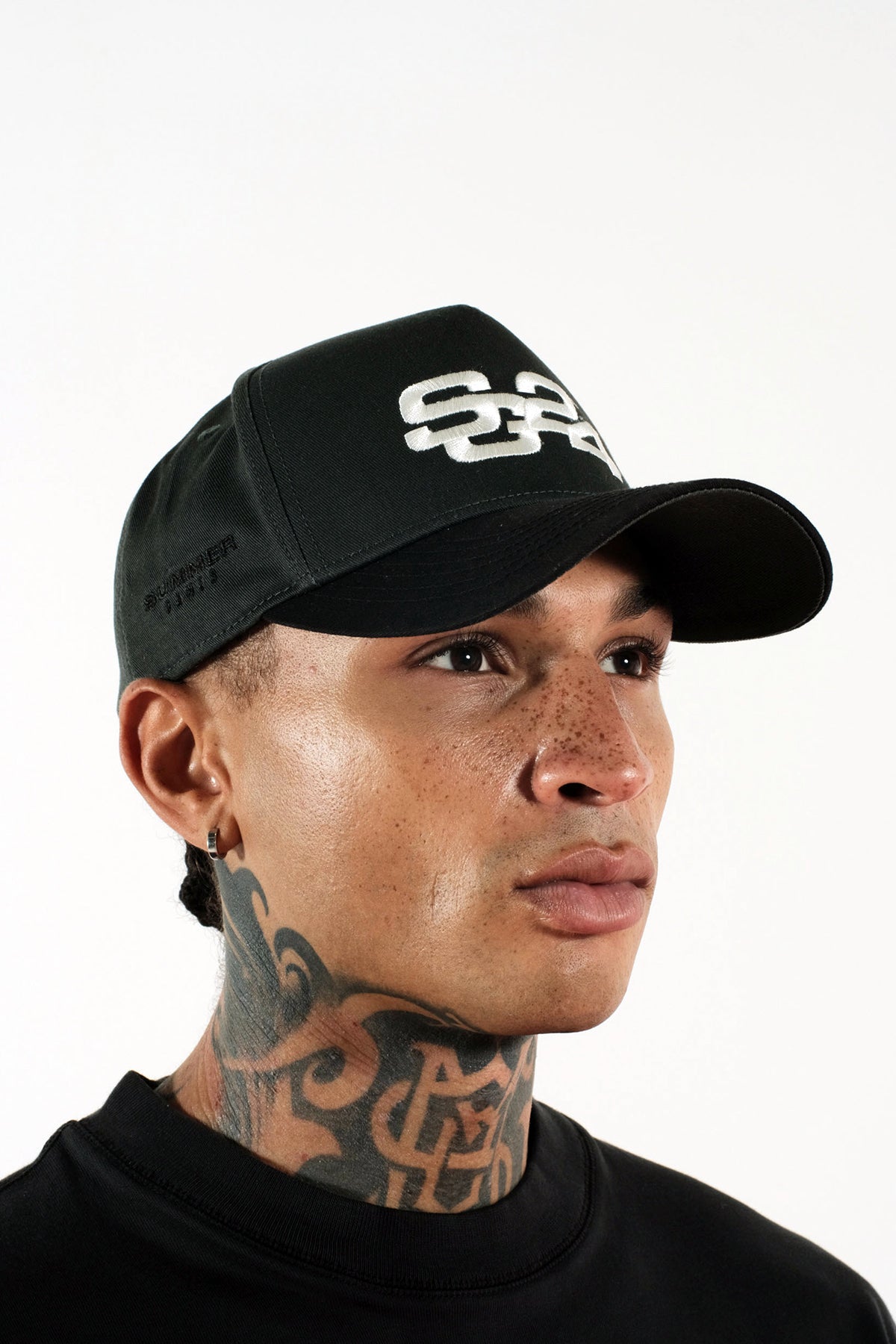 SG24 ADJUSTABLE BASEBALL CAP - HUNTER GREEN & BLACK