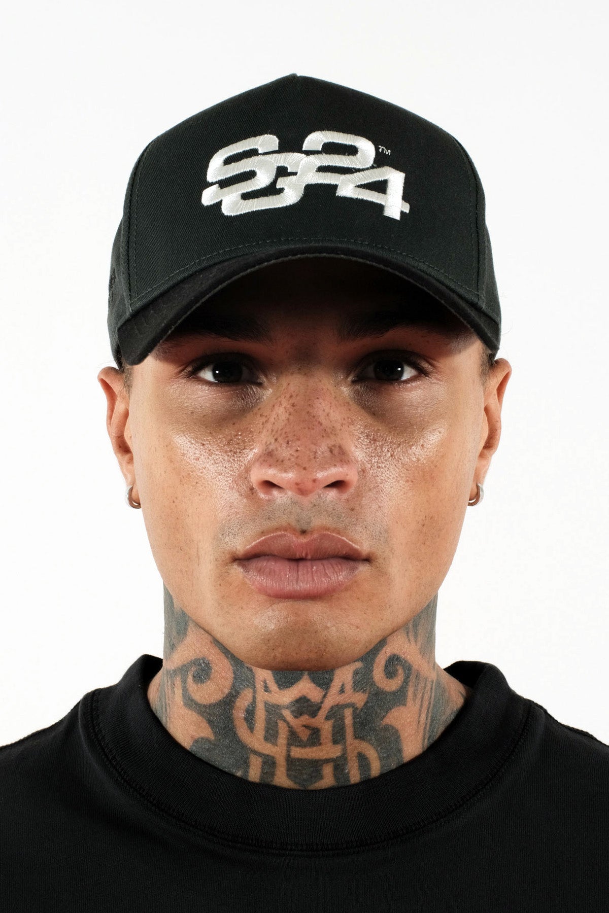 SG24 ADJUSTABLE BASEBALL CAP - HUNTER GREEN & BLACK