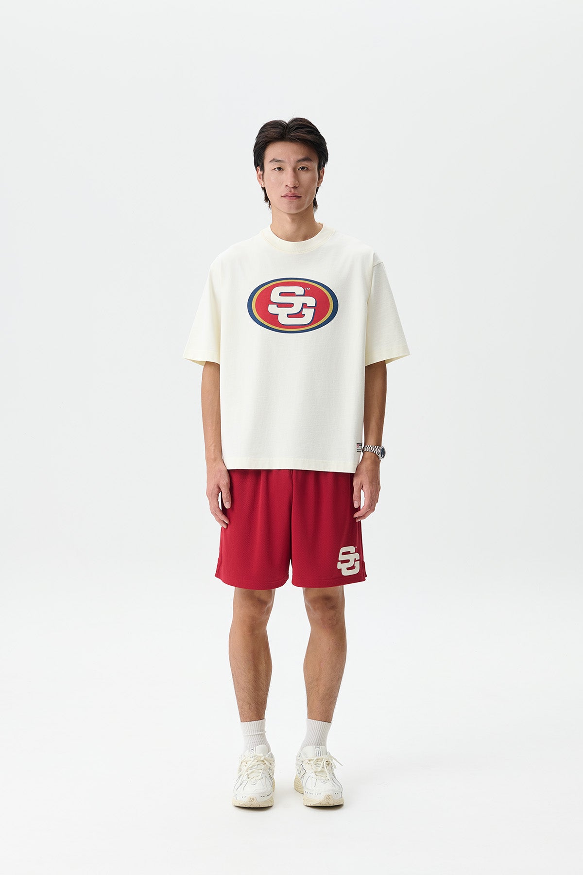 SKATE LOGO CLASSIC TEE - CANNOLI CREAM